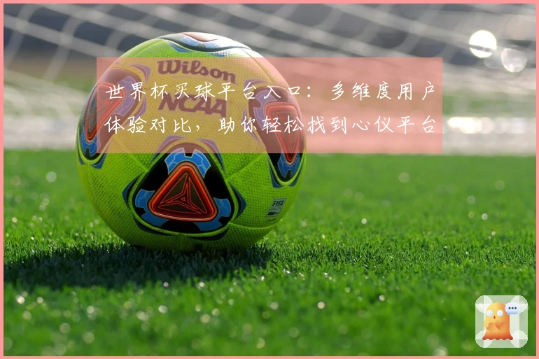 世界杯买球平台入口：多维度用户体验对比，助你轻松找到心仪平台