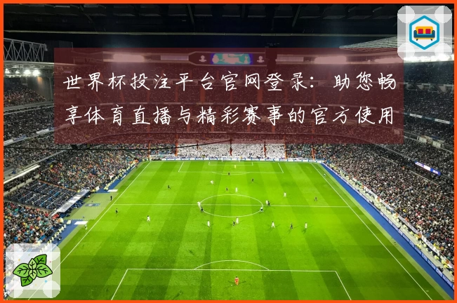 世界杯投注平台官网登录:助您畅享体育直播与精彩赛事的官方使用指南