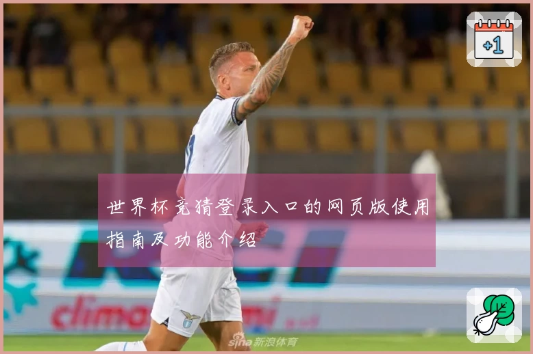 世界杯竞猜登录入口的网页版使用指南及功能介绍