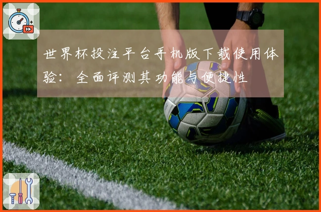 世界杯投注平台手机版下载使用体验：全面评测其功能与便捷性
