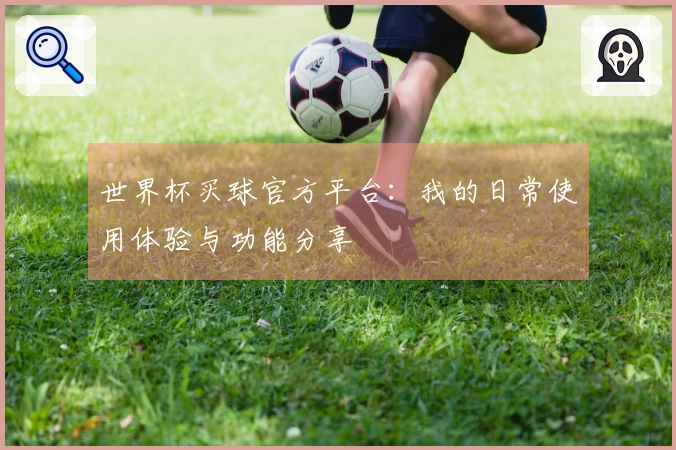 世界杯买球官方平台：我的日常使用体验与功能分享